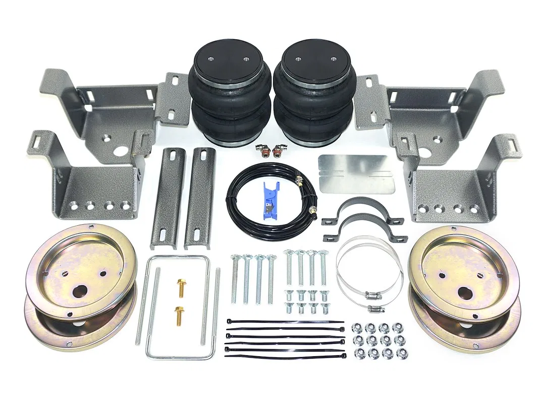 HP10585-X – PACBRAKE Helper Spring Kit, Air Spring Frame Mount Up To 7500 Pound Load Capacity Air Adjustable From 5 T...